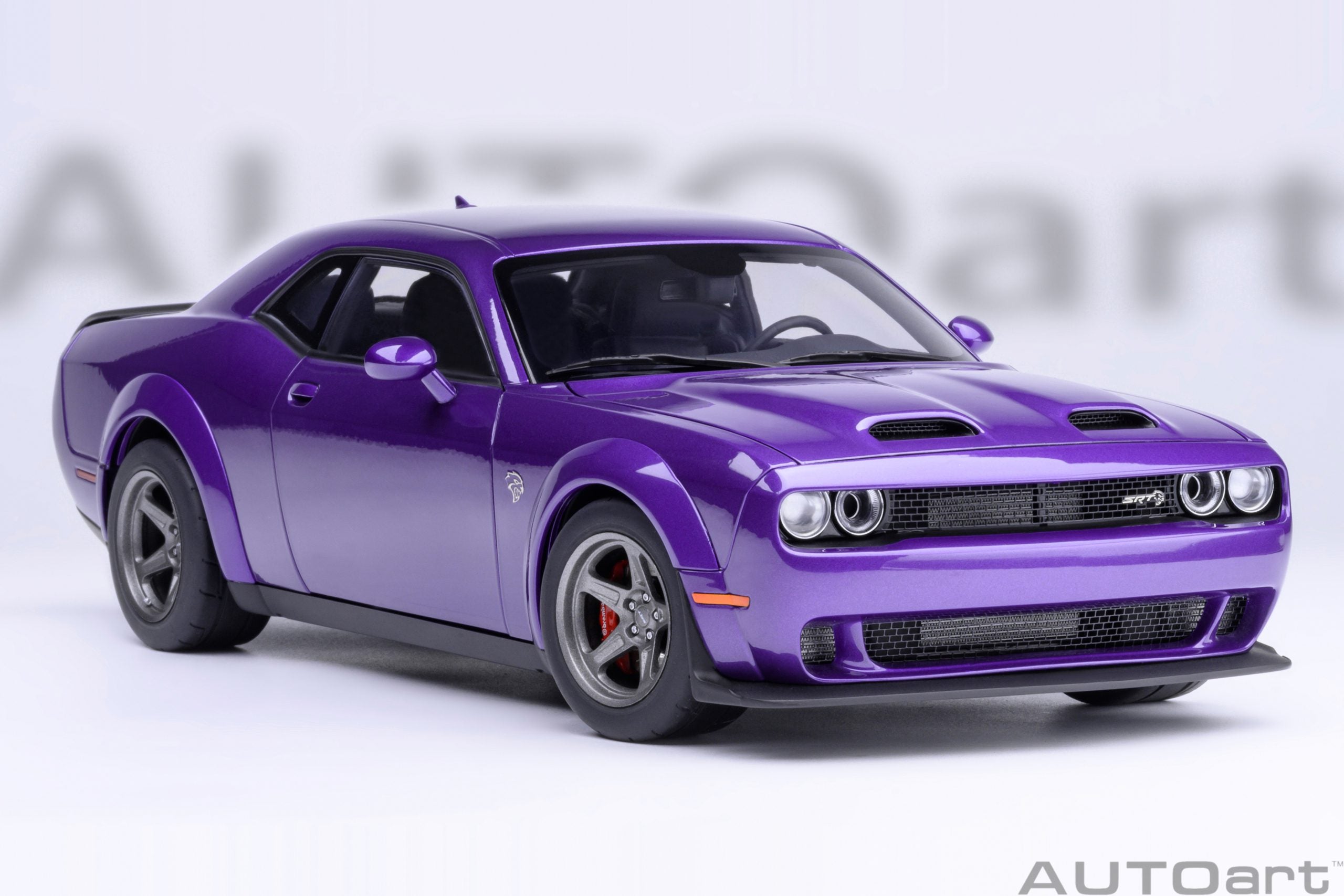 AutoArt 1:18-Dodge Challenger SRT Superstock 2023 (Plum Crazy) AA71768