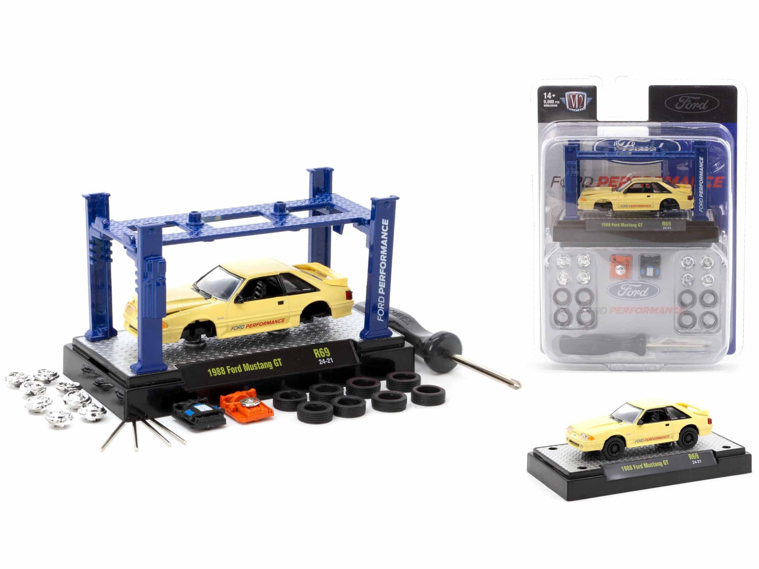 1988 Ford Mustang GT - M2 Model Kit Release 69