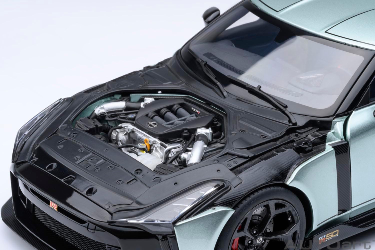 AUTOART-GT-R50 by Ital Design Green Metallic and Black