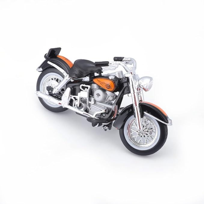 Maisto 1:24 Ford F1 Pickup 1948 avec Harley-Davidson FLH Duo Glide – H-D Custom – 32180BKOR