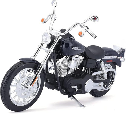 Maisto 1:12 2006 Harley-Davidson FXDBI Dyna Street Bob – Dark Blue – 32325-maisto