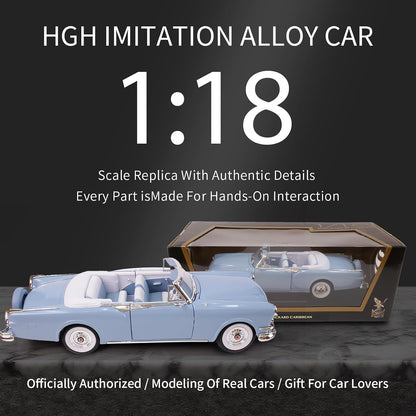 Lucky Die Cast 1:18 Packard Caribbean Cabriolet 1953 – Bleu clair – 92798BLUE