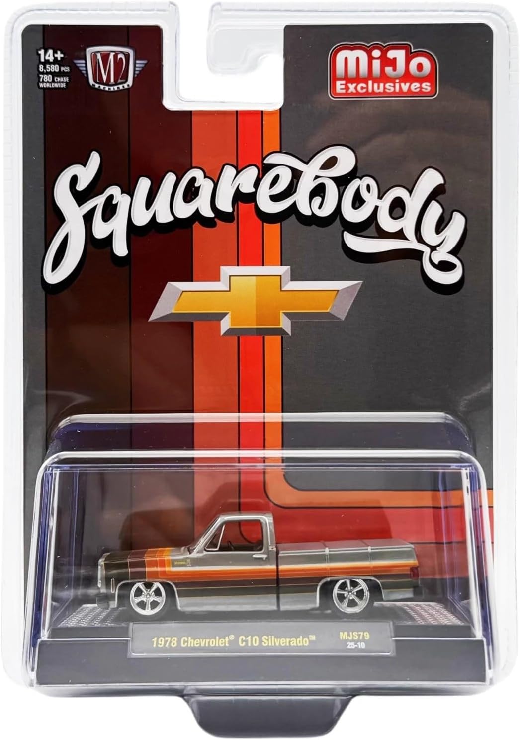 (PRE-ORDER 2025) 1978 Chevrolet C10 Silverado Squarebody Pickup Truck (Cool Grey)
