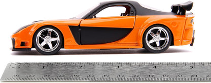 Jada 1:32 Han’s Mazda RX-7 &amp; Toyota GR Supra – Orange – Fast &amp; Furious Twin Pack – JD32910