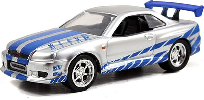 JADA 1:55 FAST &amp; FURIOUS BUILD N COLLECT NISSAN SKYLINE GT-R