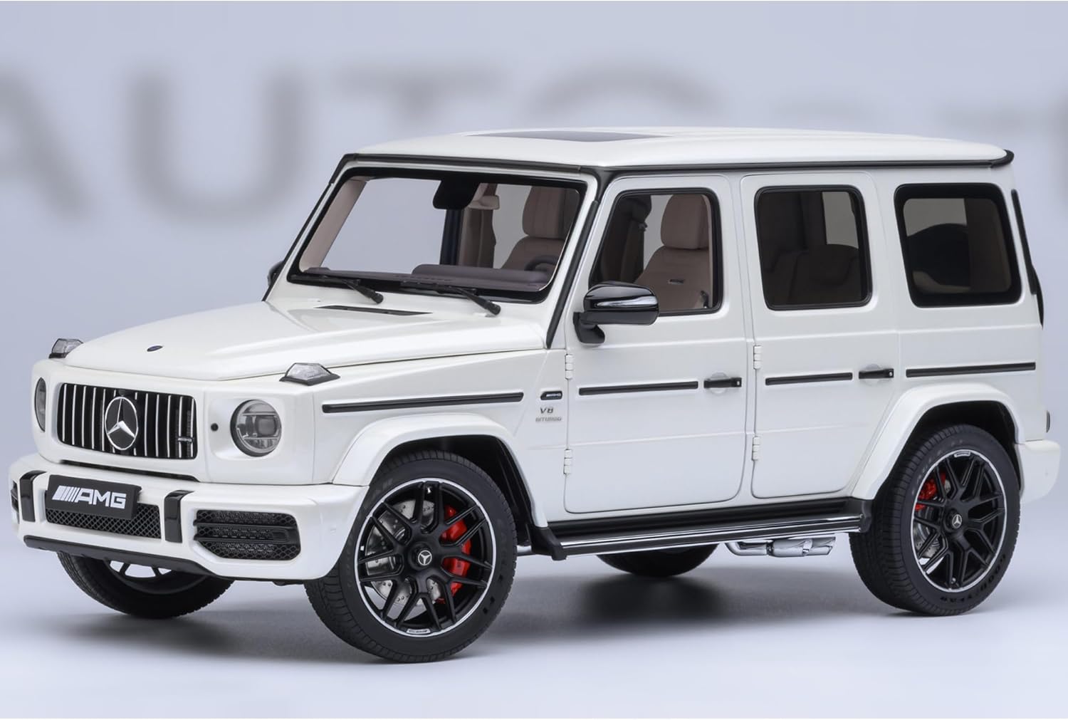 AUTOART-2019 AMG G63 Brilliant White 1/18