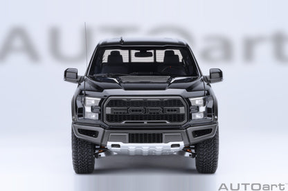AutoArt 1:18-Ford F-150 Raptor Supercrew 2019 (Agate Black) AA72947