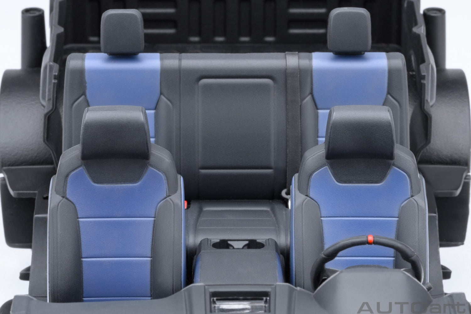 AutoArt 1:18-Ford F-150 Raptor Supercrew 2019 (Velocity Blue) AA72949
