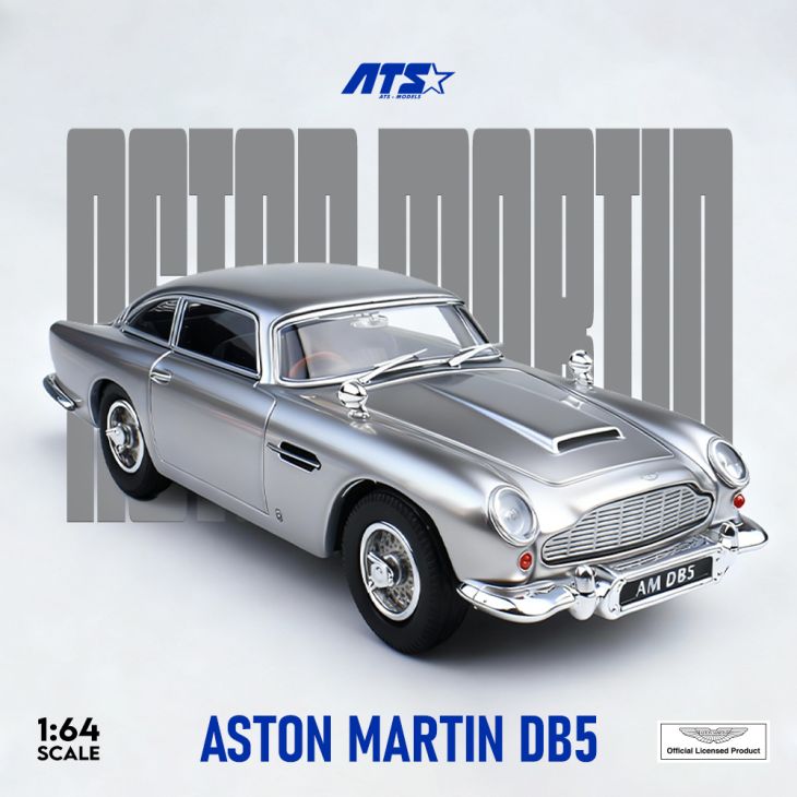 Aston Martin DB5 argent ATS Model 1:64 ATS881202