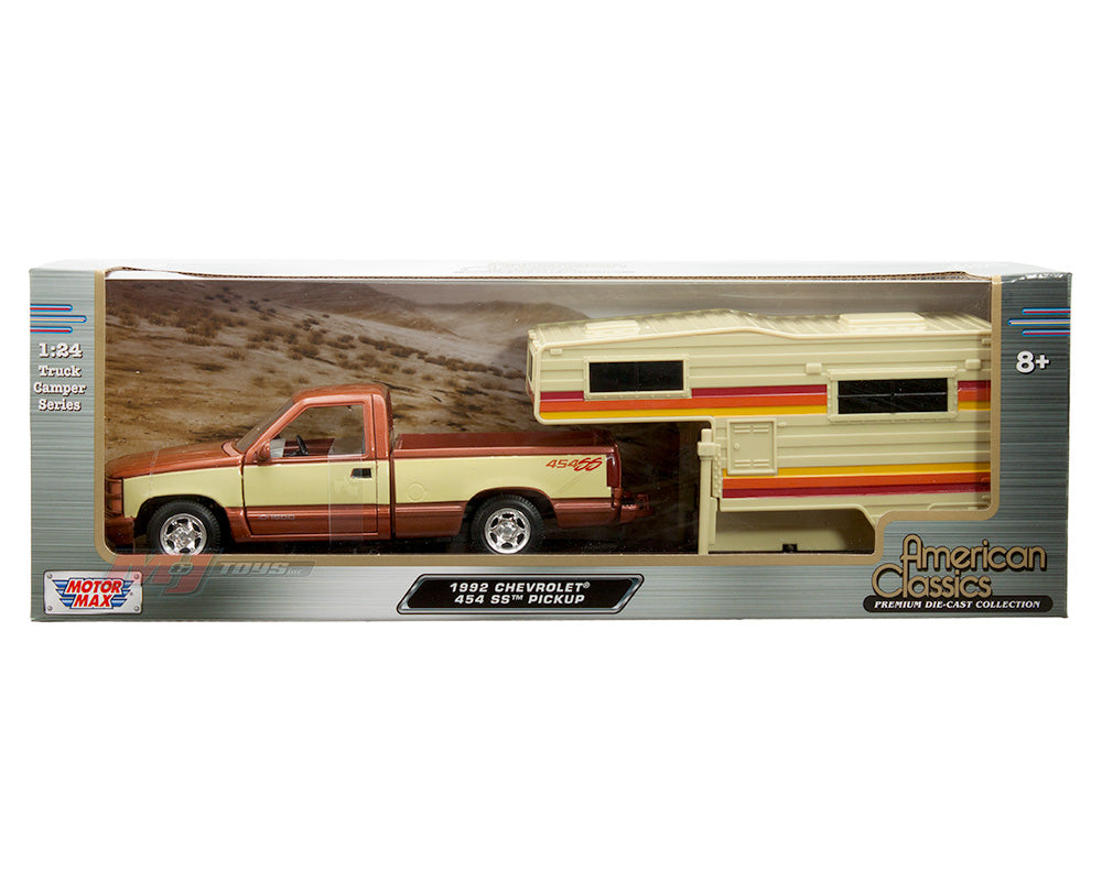 1992 Chevrolet 454 SS Pickup with Camper