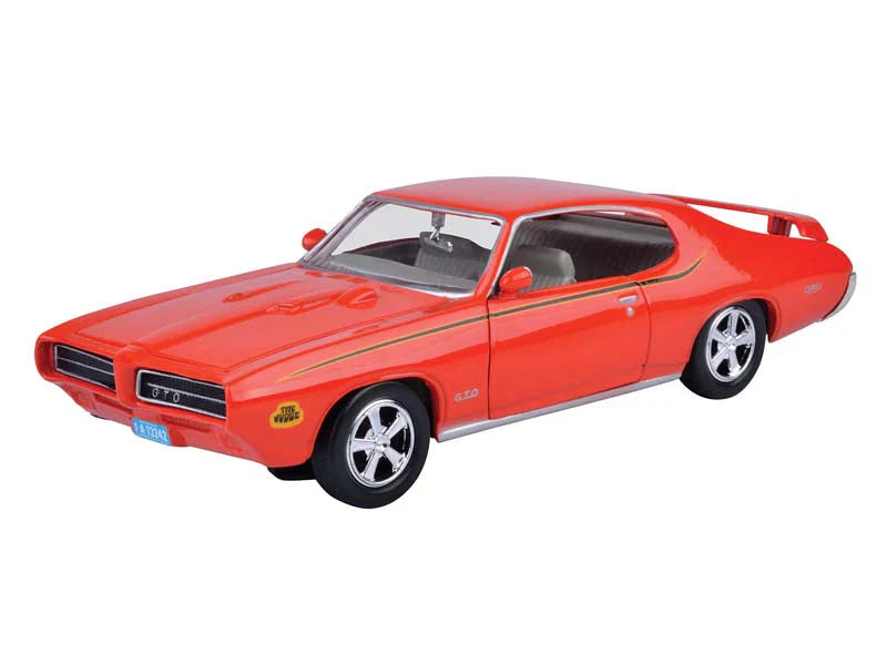 Pontiac GTO Judge 1969 Orange – Motormax 1:24 Timeless Legends – 73242AC-OR