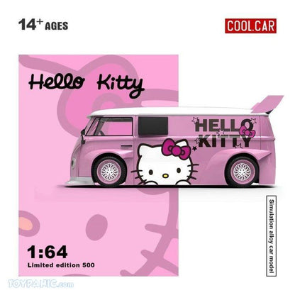 Volkswagen T1 Light Pink KT Cat 1:64 – Cool Car CC642948