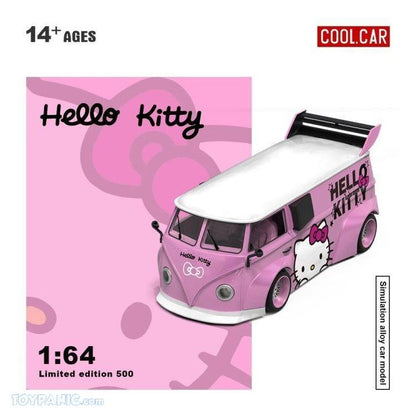 Volkswagen T1 Light Pink KT Cat 1:64 – Cool Car CC642948