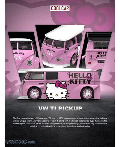 Volkswagen T1 Light Pink KT Cat 1:64 – Cool Car CC642948