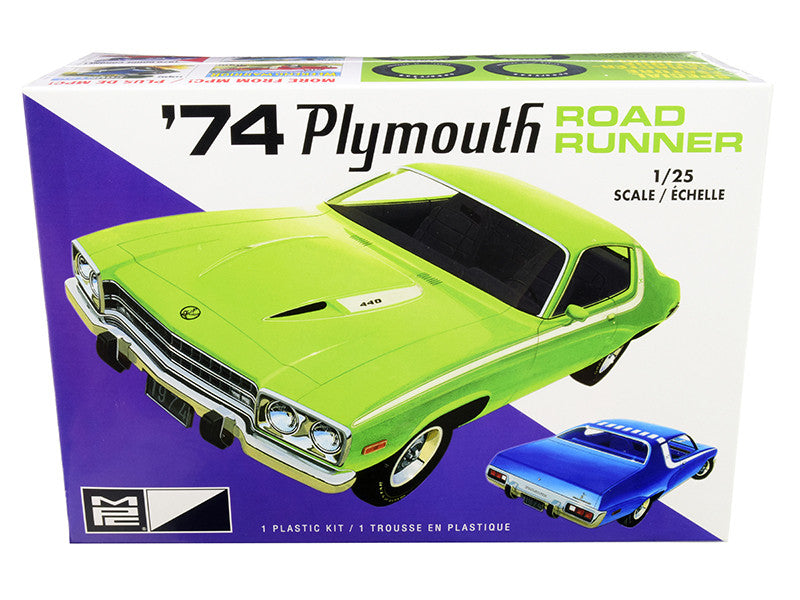 MPC 1/25 1974 Plymouth Road Runner Skill 2 Model Kit (MPC920M/12)
