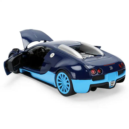 Jada 1:24 2011 Bugatti Veyron – Blue – Hyper-Spec – JD37643