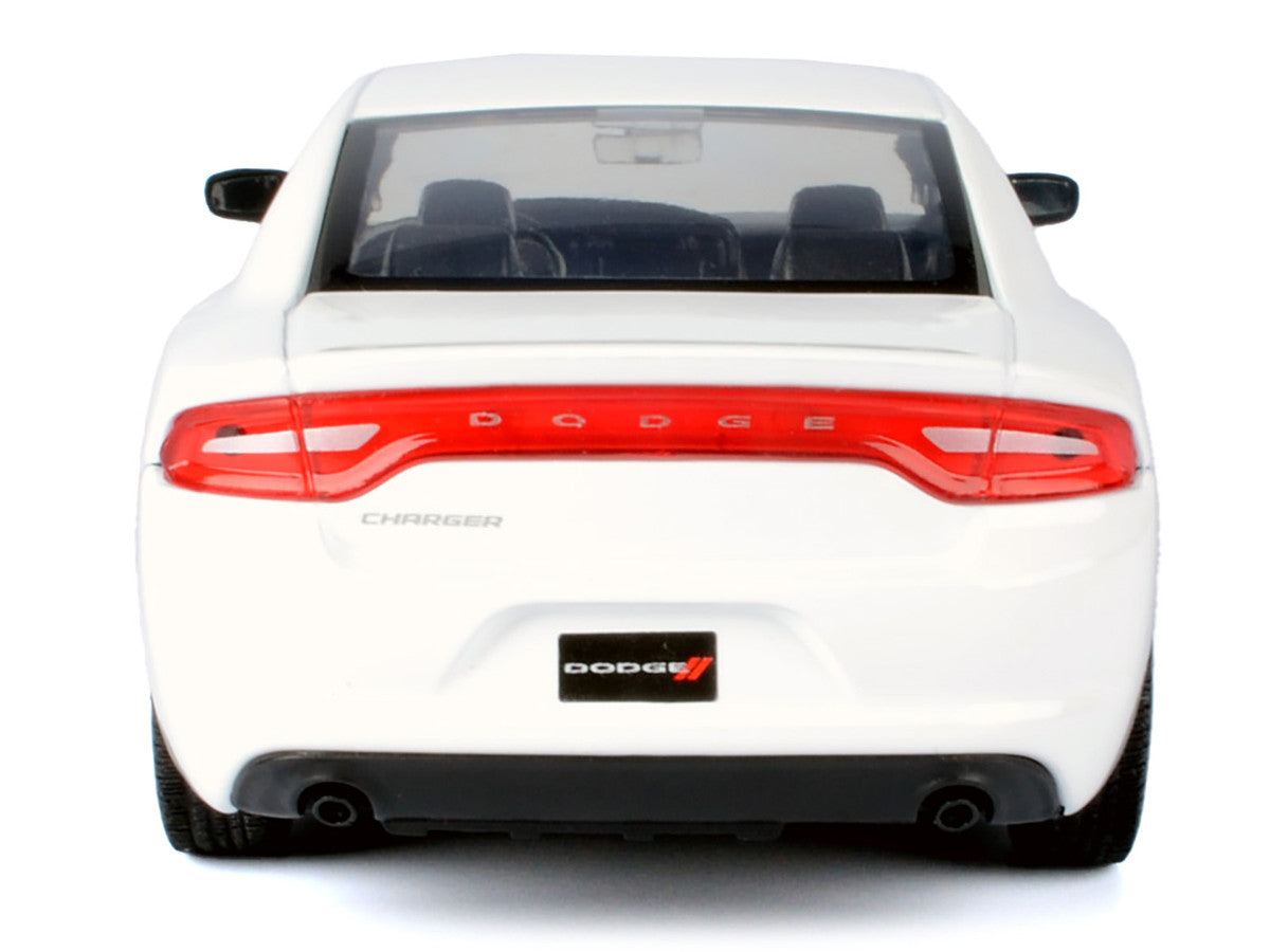 Motormax 1:24 2023 Dodge Charger Pursuit – White (Custom Builder&