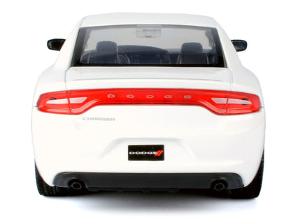 Motormax 1:24 2023 Dodge Charger Pursuit – White (Custom Builder&