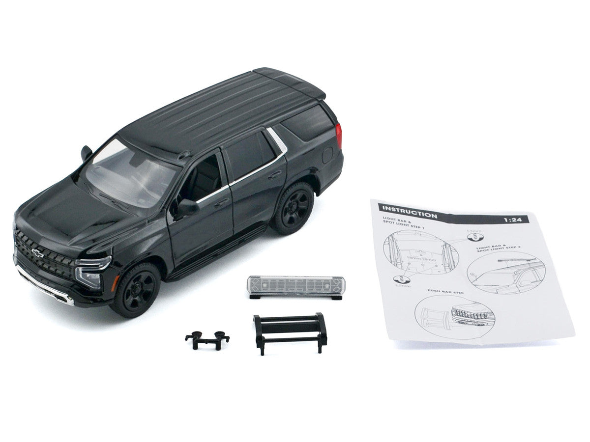 Motormax 1:24-2025 Chevrolet Tahoe Police Pursuit Vehicle (Custom Builder&