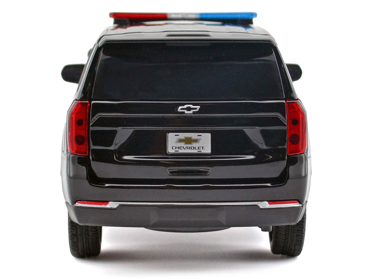 Motormax 1:24-2025 Chevrolet Tahoe Police Pursuit Vehicle (Custom Builder&