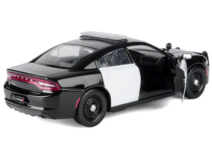 2023 Dodge Charger Pursuit Police 1/24 (Black/White)