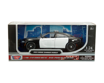 2023 Dodge Charger Pursuit Police 1/24 (Black/White)