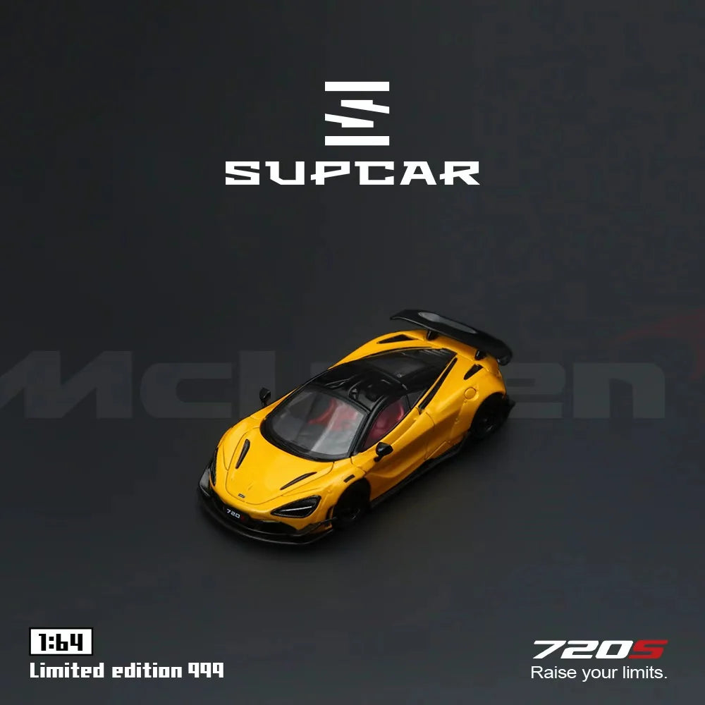 McLaren 720S Volcano Yellow – SUPCAR 1:64 SC64046