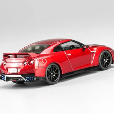 Motorhelix 1:64 Nissan GT-R (R35) Customized Candy Red – Hong Kong ToyCar Salon | VDX Exclusive – M63519DZ-PT