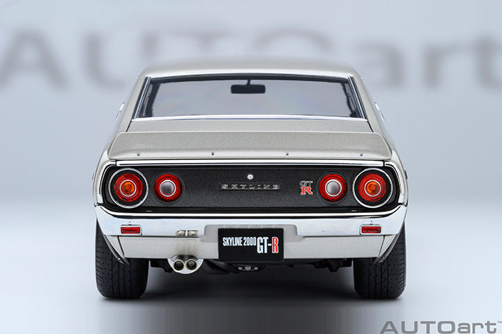NISSAN SKYLINE 2000 GT-R (KPGC110) TUNED VERSION (SILVER)