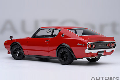 NISSAN SKYLINE 2000 GT-R (KPGC110) TUNED VERSION (RED)
