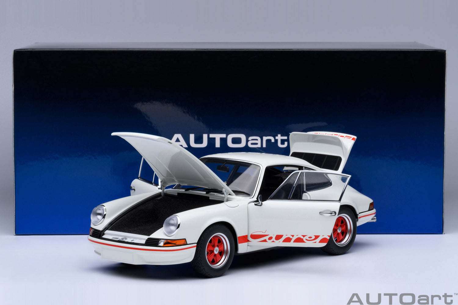 Porsche 911 Carrera 2.7 RS (Grand Prix White with Red stripes)