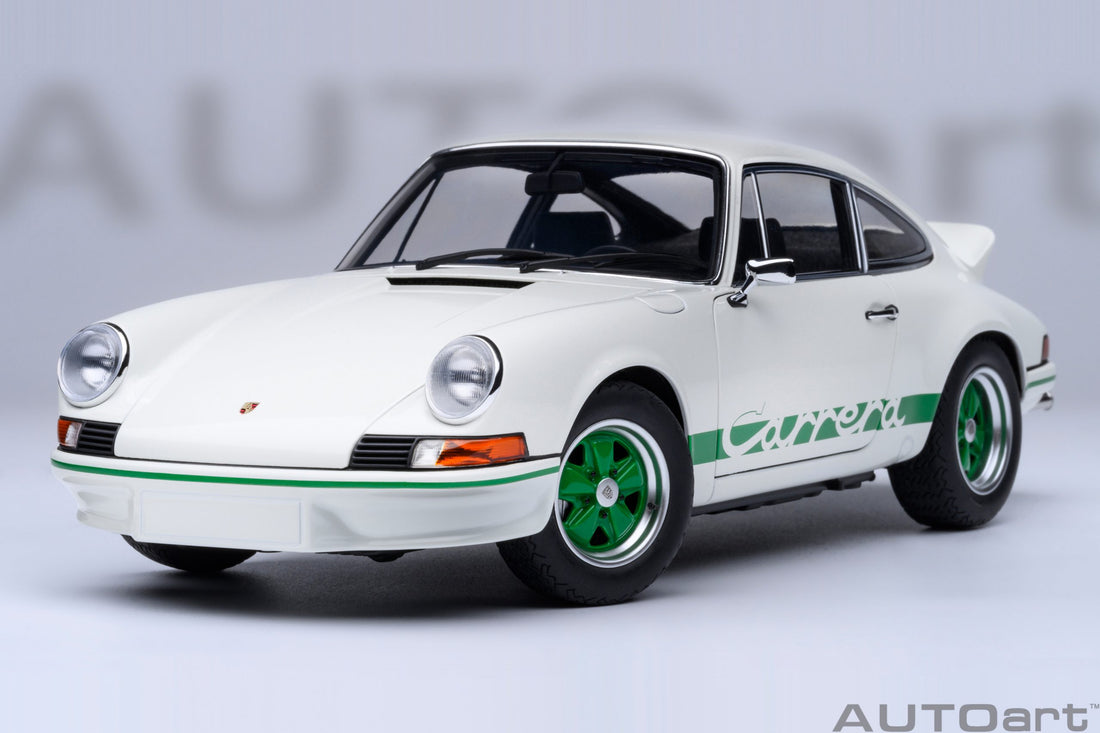 Porsche 911 Carrera 2.7 RS (Grand Prix White with Green stripes)