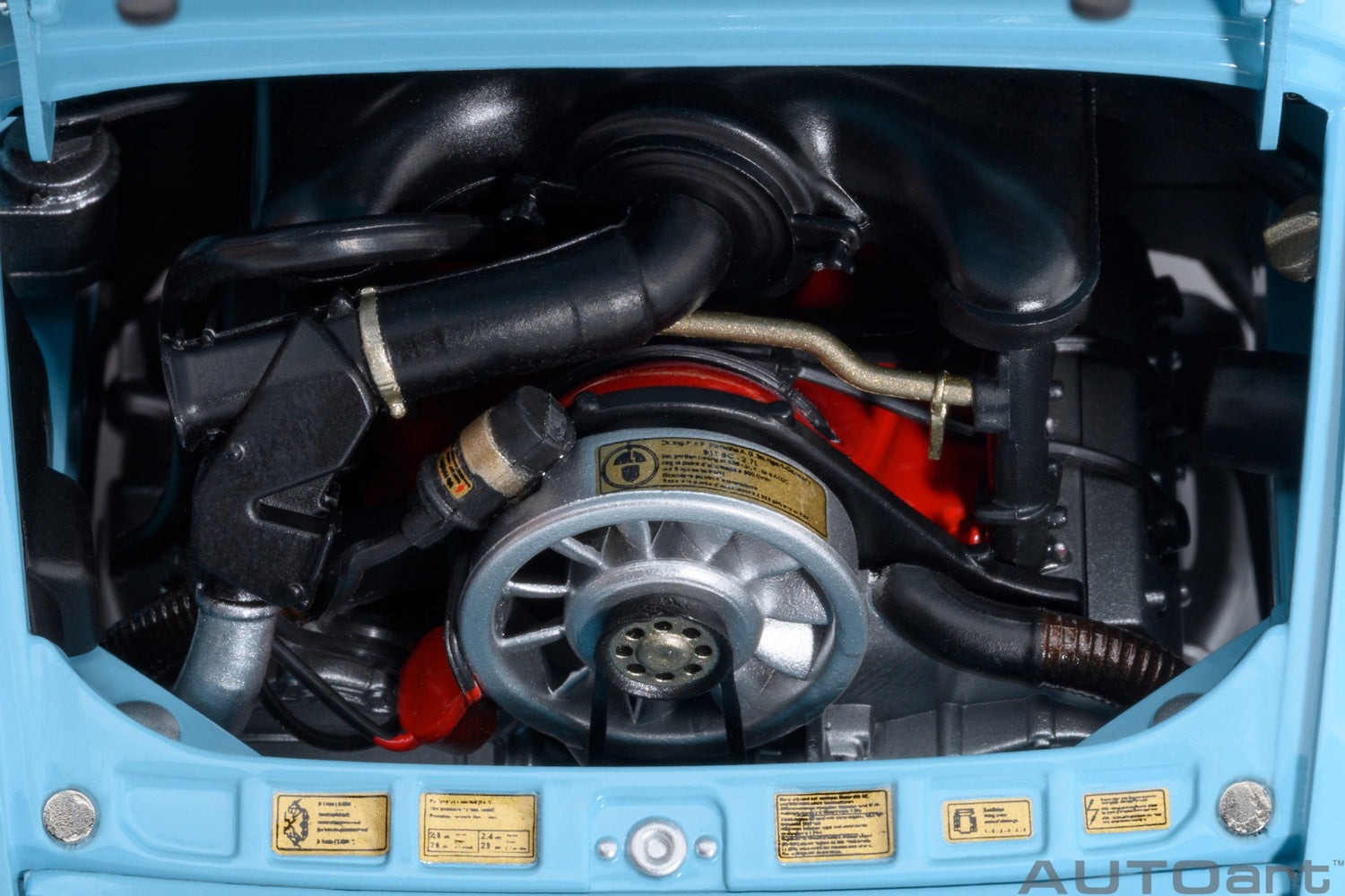 Porsche 911 Carrera 2.7 RS (Gulf Blue with Black stripes)