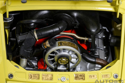 Porsche 911 Carrera 2.7 RS (Light Yellow with Green stripes)