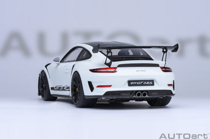 AutoArt 1:18-Porsche 911 (991.2) GT3 RS Weissach Package (White) AA78176