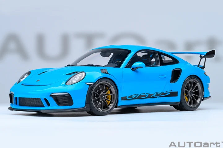 AUTOart 1:18 Porsche 911 (991.2) GT3 RS – Bleu Riviera – AA78182