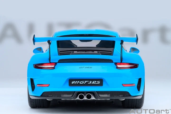 AUTOart 1:18 Porsche 911 (991.2) GT3 RS – Bleu Riviera – AA78182