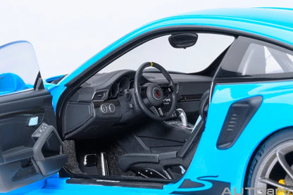 AUTOart 1:18 Porsche 911 (991.2) GT3 RS – Bleu Riviera – AA78182