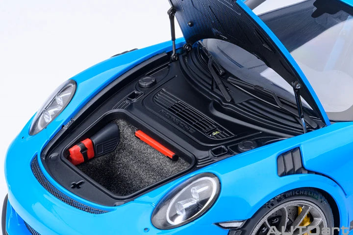 AUTOart 1:18 Porsche 911 (991.2) GT3 RS – Bleu Riviera – AA78182