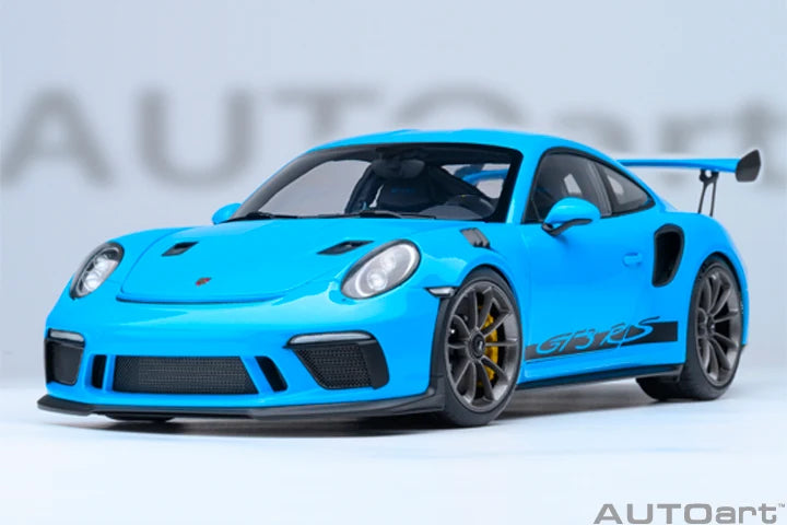 AUTOart 1:18 Porsche 911 (991.2) GT3 RS – Bleu Riviera – AA78182