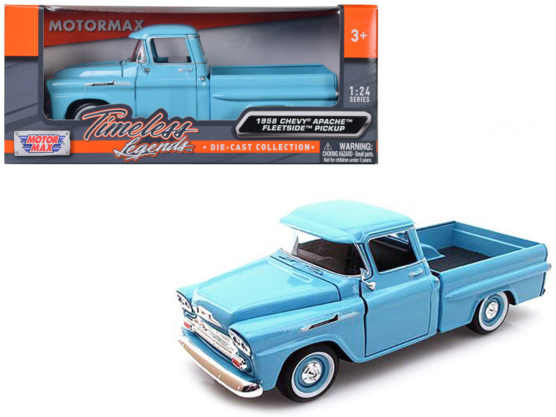 1958 Chevrolet Apache Fleetside Pickup – Sky Blue