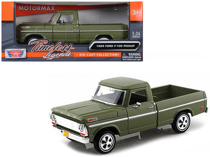 1969 Ford F-100 Pickup – Olive Green