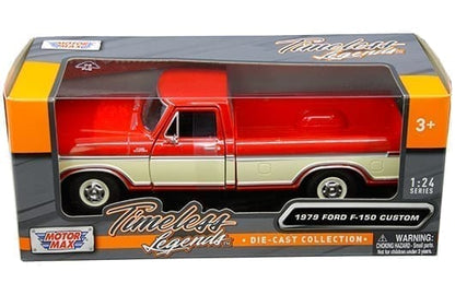 1979 Ford F-150 Custom – Red/Cream Two-Tone