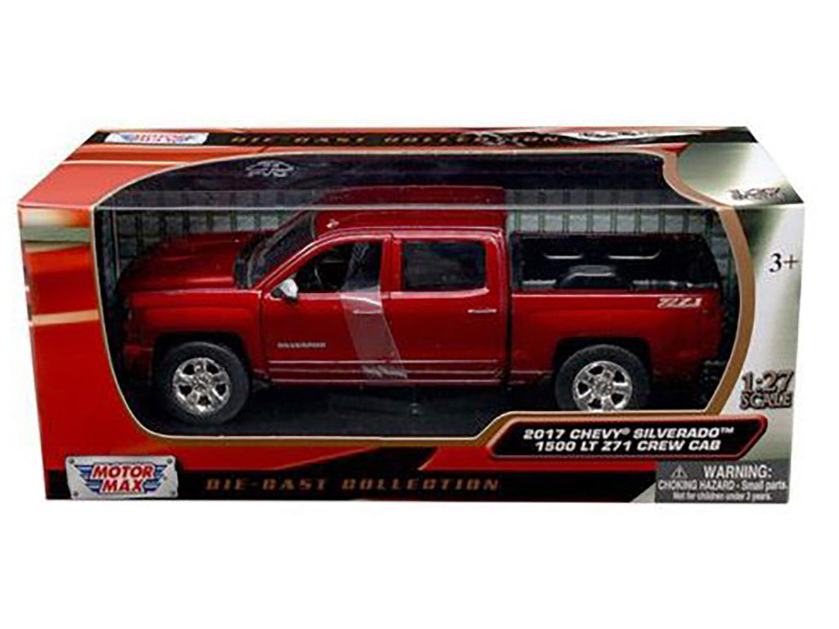 2017 Chevrolet Silverado 1500 LT Z71 Crew Cab-Metallic Red