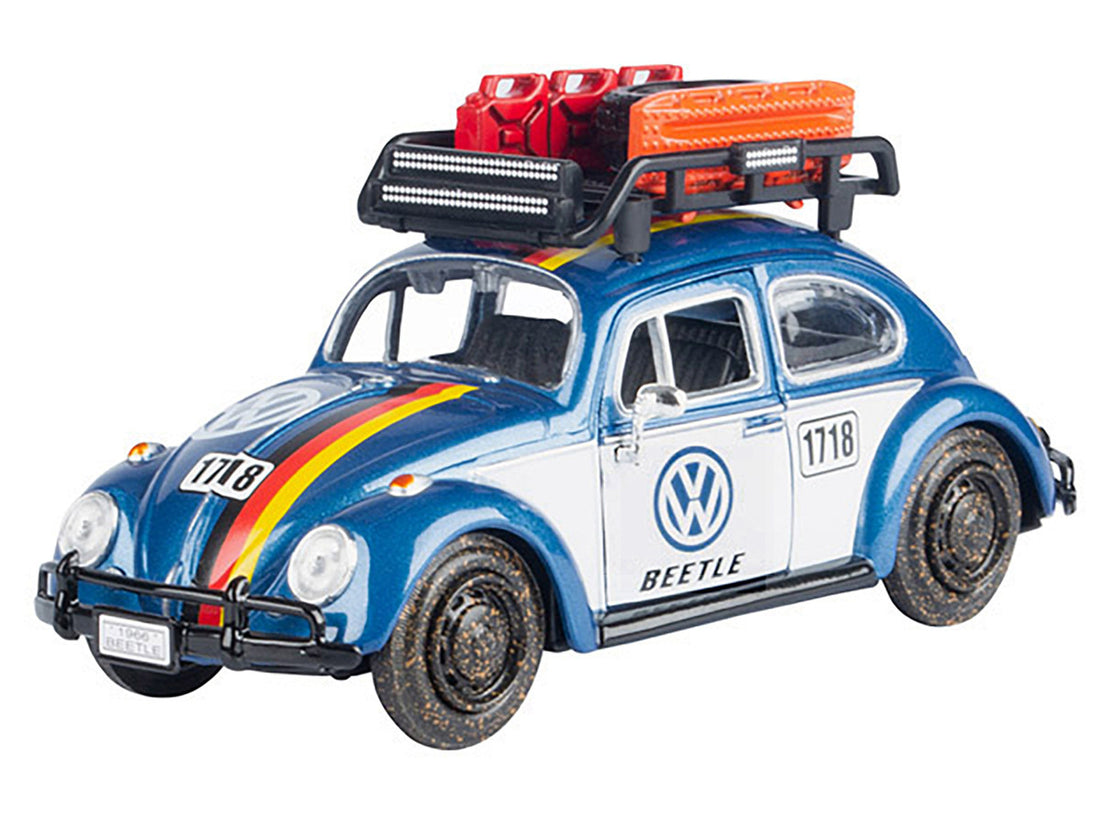 Motormax 1:24 - 1966 Volkswagen Beetle Off Road Custom - 79681