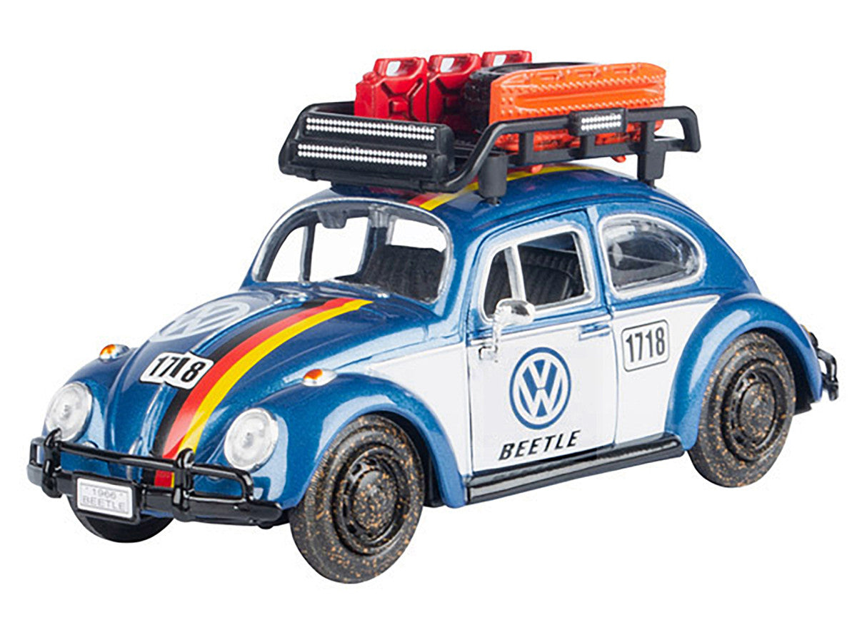Motormax 1:24 - 1966 Volkswagen Beetle Off Road Custom - 79681