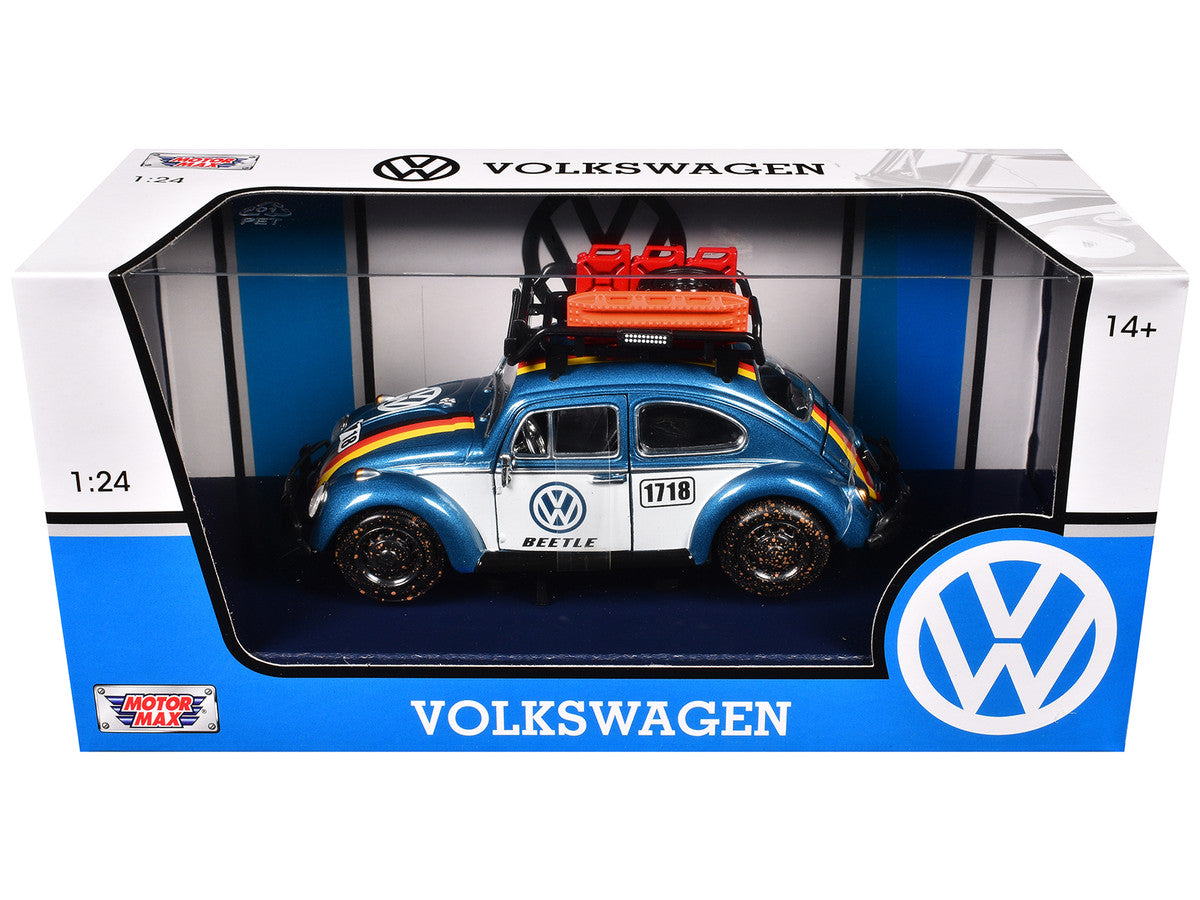 Motormax 1:24 - 1966 Volkswagen Beetle Off Road Custom - 79681