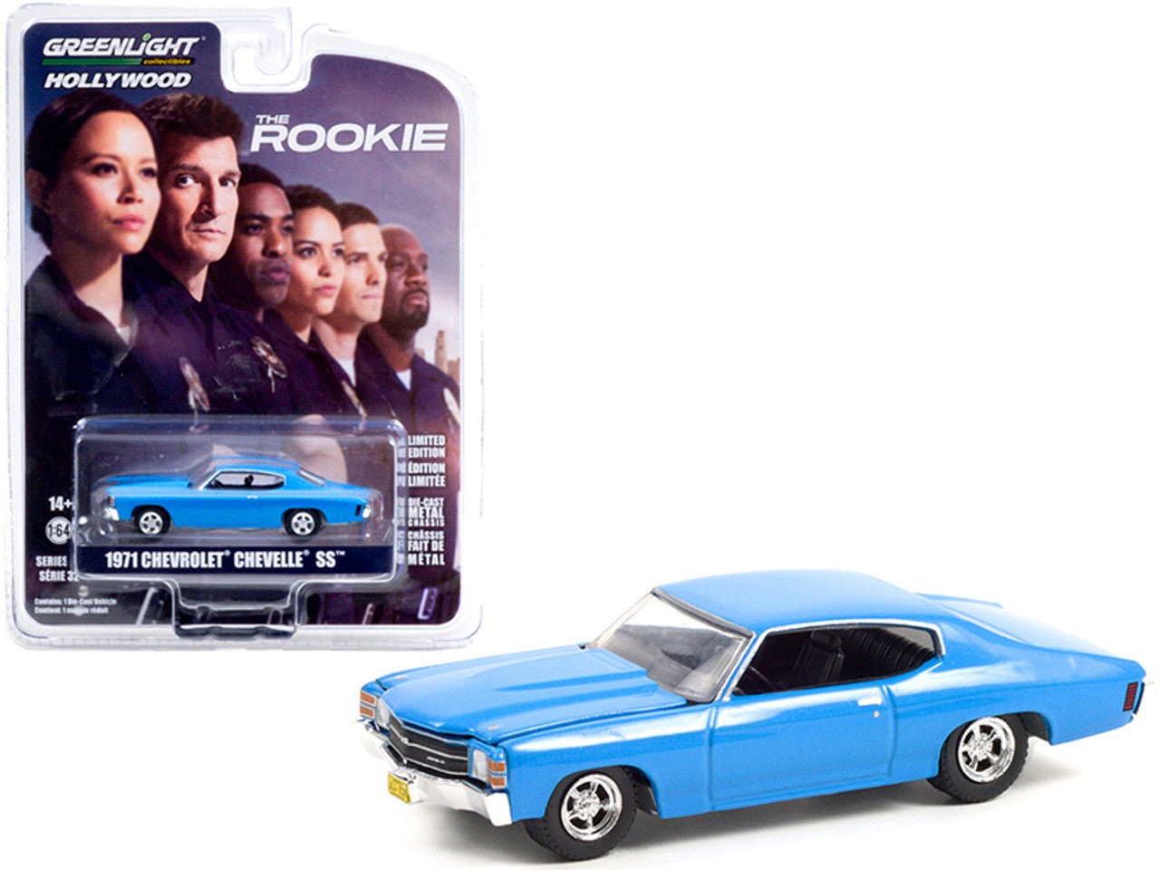 1971 Chevrolet Chevelle SS Blue (Officer John Nolan&