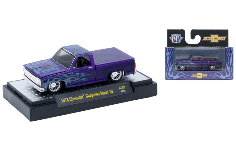 1973 Chevrolet Cheyenne Super 10 (32500-1973-108-CHEV) (M2 Machines-Auto-Thentics Release 108)