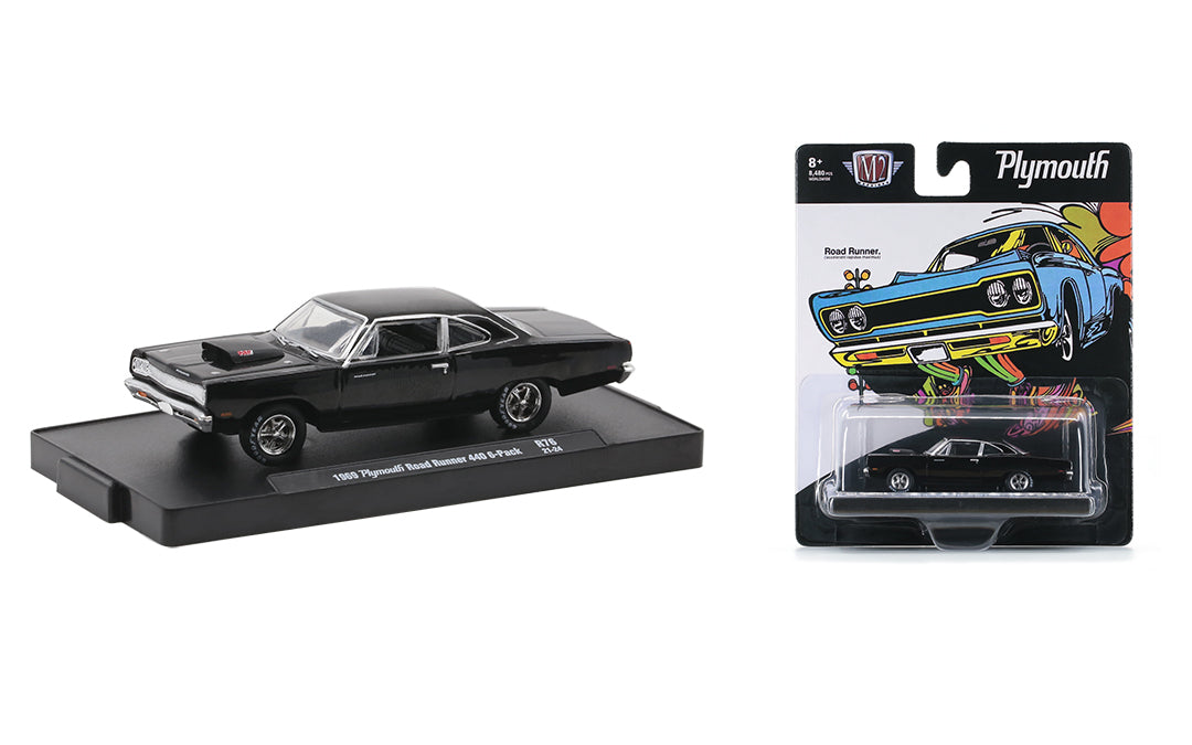 1969 Plymouth Road Runner 440 6-Pack  (Auto-Drivers Release 76 Set)